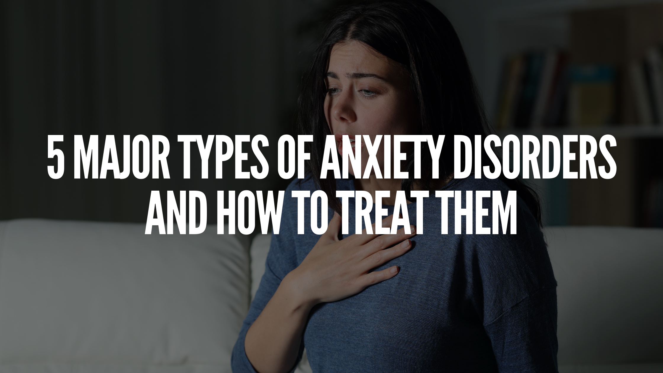 Read more about the article 5 Major Types of Anxiety Disorders and How to Treat Them